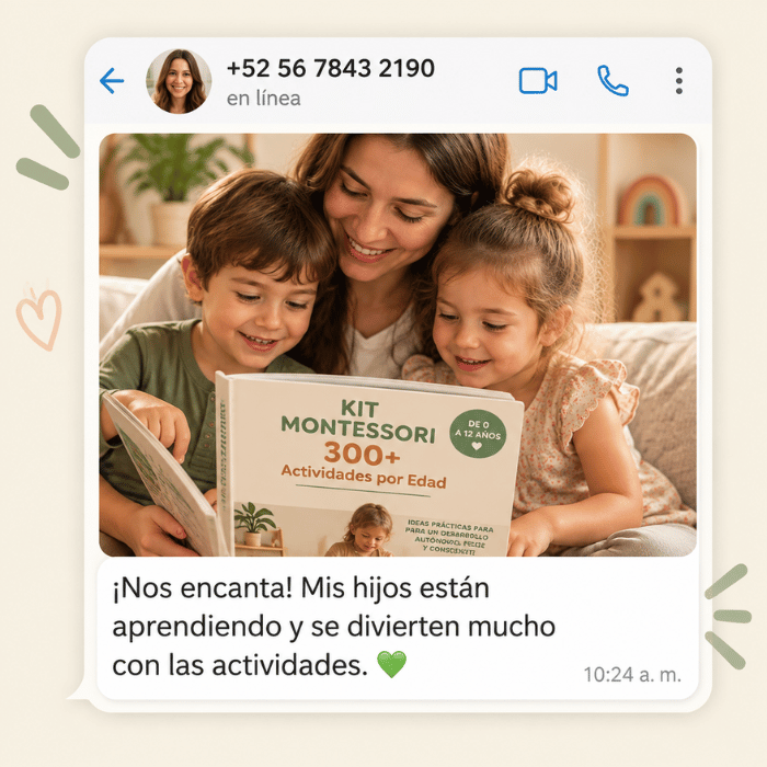 Testimonio de una mamá: ¡Nos encanta! Mis hijos están aprendiendo y se divierten mucho con las actividades.